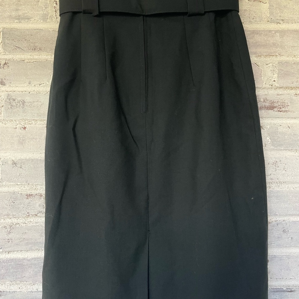 Michelle Stuart Black Midi Pencil Skirt - Picture 3 of 4